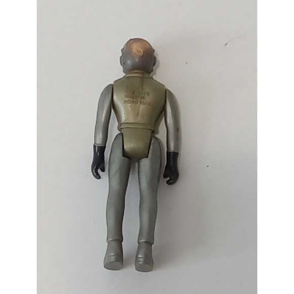 Vintage 1983 Laser Force Pilot Action Figure Black Vehicle Driver -  Gay Toys - Picture 2 of 6